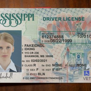 Buy Mississippi Fake Driver License Online