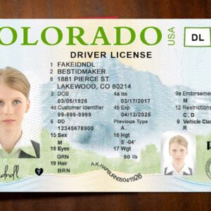 Fake Driving License